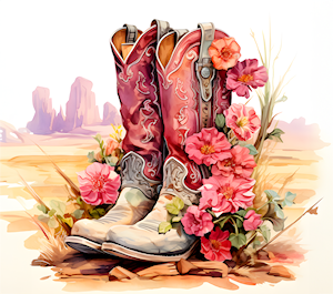Pink Boots